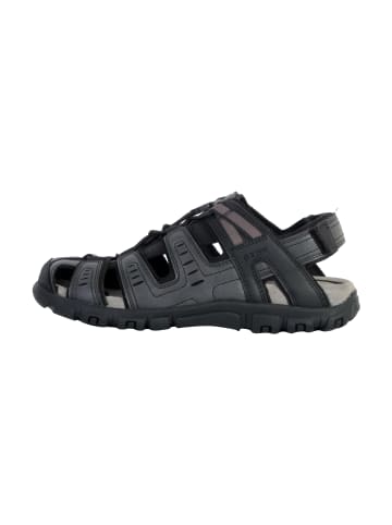 Strada Ledersandalen Schwarz