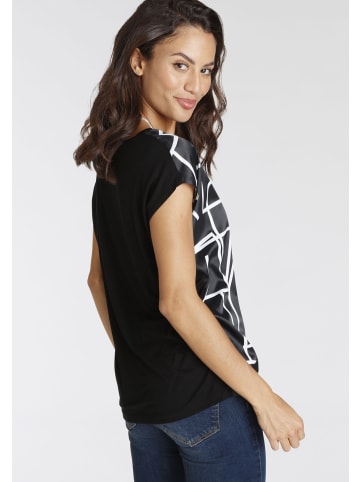 Laura Scott Shirtbluse in schwarz-weiß-gemustert