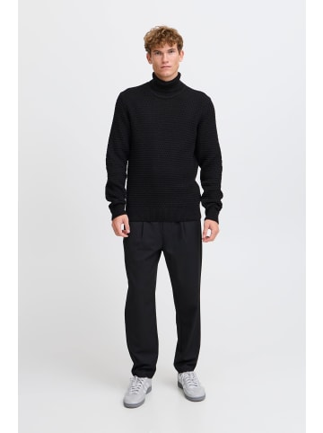 CASUAL FRIDAY Strickpullover CFKARL structured roll neck knit 20505302 schicker Pullover in Schwarz