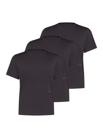 Sloggi Unterhemd / Shirt Kurzarm SLG Base in Charcoal