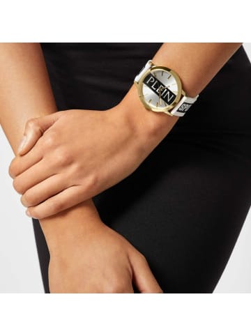 Plein Sport Analoguhr für Damen in Weiß