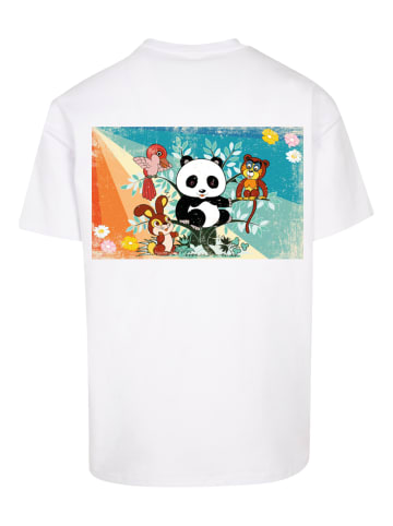 F4NT4STIC Heavy Oversize T-Shirt Tao Tao Heroes of Childhood in weiß