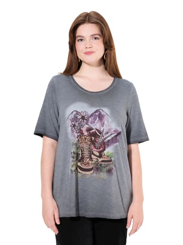 Ulla Popken Shirt in schwarz