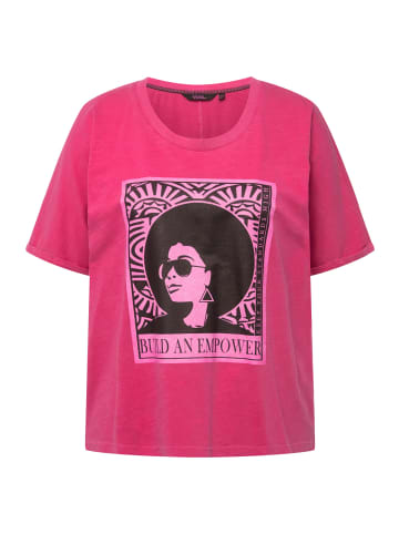 Ulla Popken Shirt in magentapink