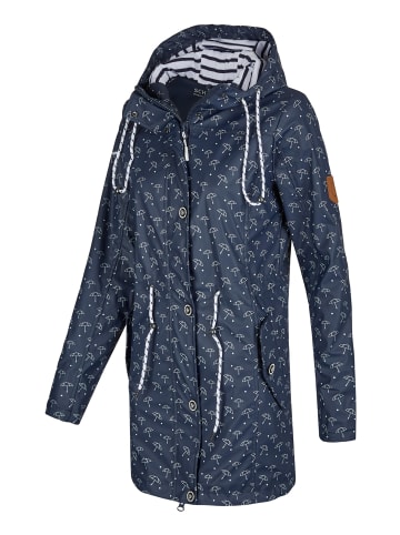 SCHIETWETTER Regenjacke Schirm in navy-weiss