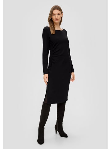 s.Oliver BLACK LABEL Kleid kurz in Schwarz