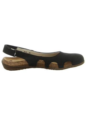 El Naturalista Sandale in schwarz