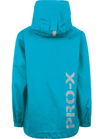 PRO-X elements Regenjacke "FLASHY" in Neontürkis