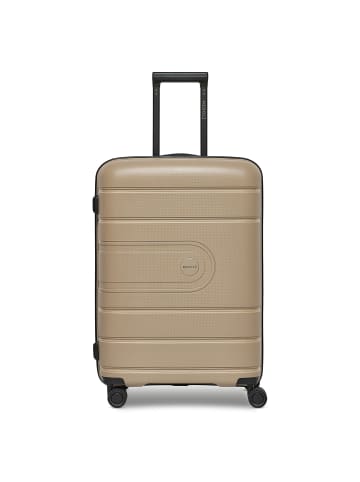 Redolz Essentials 11 4 Rollen Trolley 66 cm mit Dehnfalte in beige