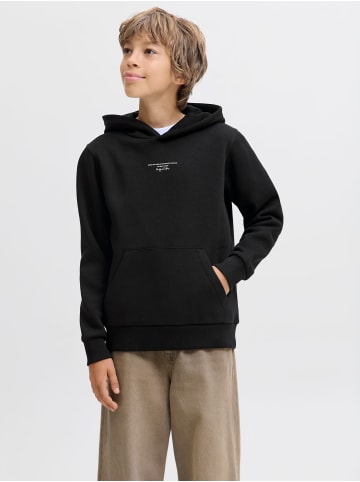 JACK & JONES Junior Kapuzenpullover in Black