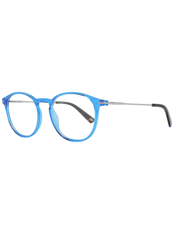 Web Männer Optische Fassungen Rund Blau