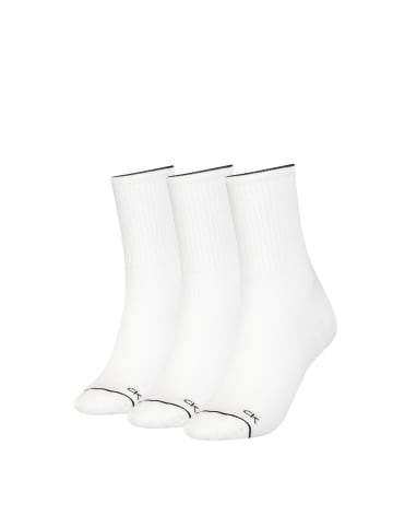 Calvin Klein Socken 3er Pack in Weiß