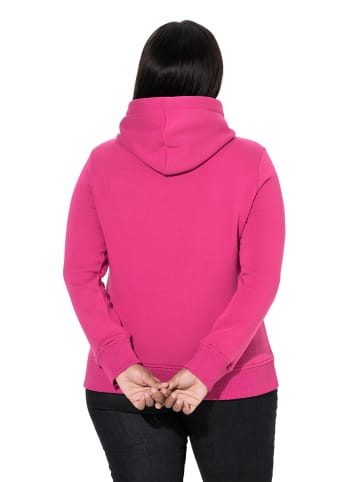 Ulla Popken Sweatshirt in classic magenta