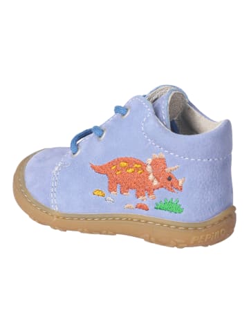 PEPINO Lauflern Schnürstiefel Kaltfutter in blau