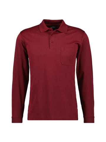 Ragman Poloshirt in Rot