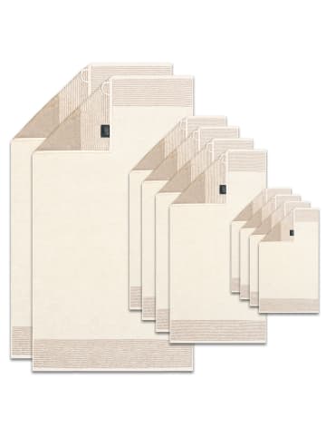 Cawö Handtuch 1er Pack, 10er Pack in Natur
