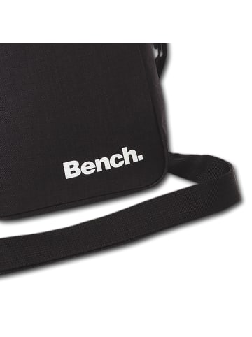 Bench Schultertasche, Umhängetasche Polyester schwarz ca. 17cm