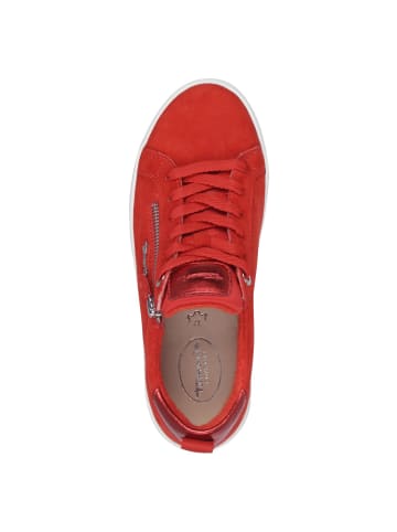 Tamaris COMFORT Sneaker in RED SUEDE