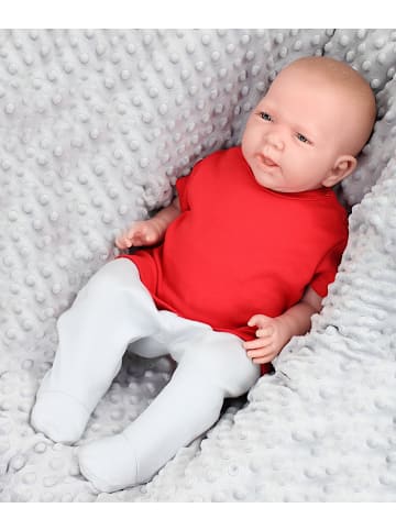 TupTam Baby Kurzarm T-Shirt 5er Set in rot/grün
