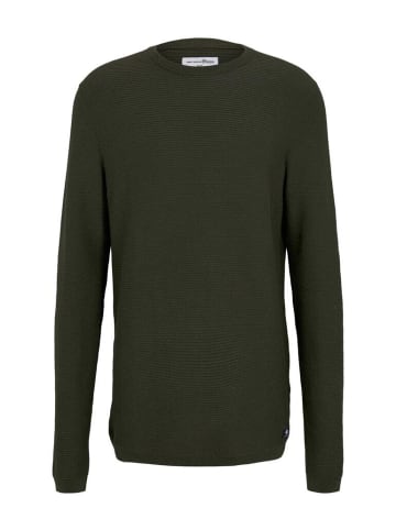 TOM TAILOR Denim Pullover in woodland green
