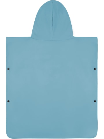 normani Kinder Mikrofaser Badeponcho Rincon in Blau