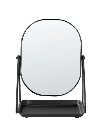 Beliani Kosmetikspiegel CORREZE in Schwarz - (W) 24 x (H) 31 x (L) 15 cm