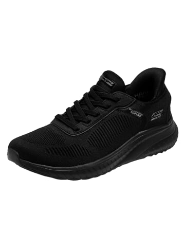 Skechers Slip-Ins: BOBS Sport Squad Chaos in Schwarz