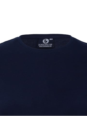 SCHIETWETTER "Maja", Kurzarm in navy