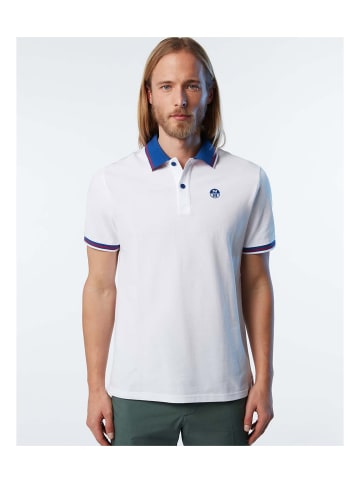 North Sails Polohemd in Weiß