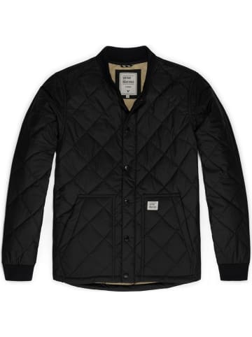 Vintage Industries Steppjacke in Schwarz