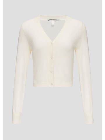 QS Strickjacke in 0400_creme