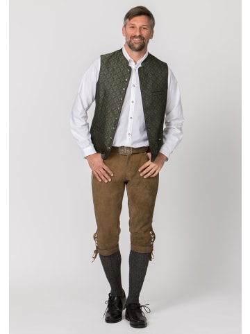 Stockerpoint Lederhose "Siggi 2" in havanna gespeckt