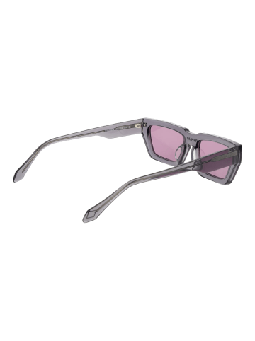 Replay Unisex Sonnenbrille Rechtwinklig Grau