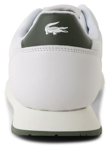 Lacoste Sneaker in weiß tanne