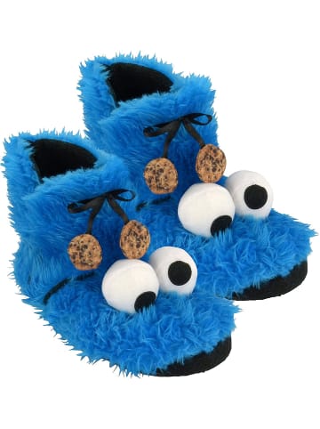 Sesamstraße Sesamstraße Hausschuhe - Krümelmonster 3D in blau