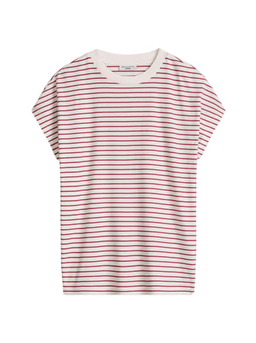 Marc O'Polo DENIM Streifen-T-Shirt relaxed in Dark Red