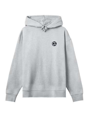 F4NT4STIC Hoodie Soccer Bestickt in grau meliert