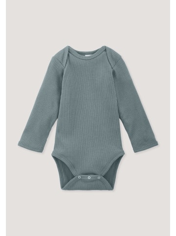 Hessnatur Langarmbody Slim in atlantikblau