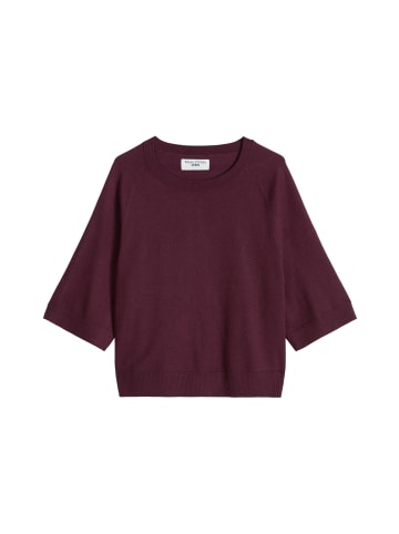 Marc O'Polo DENIM Strickpullover oversize in Dark Red Melange