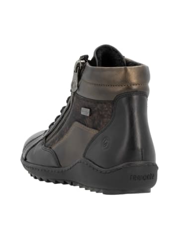 remonte Komfort Stiefeletten in Schwarz