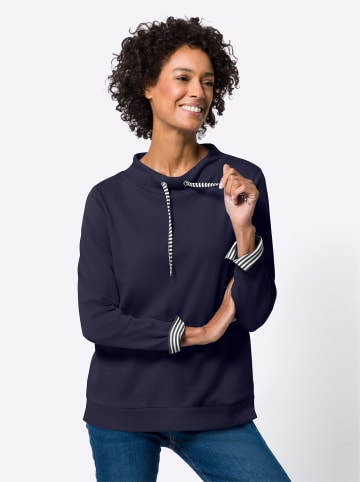 Sieh an! Sweatshirt in marine