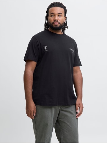 JACK & JONES PLUS T-shirt in Black