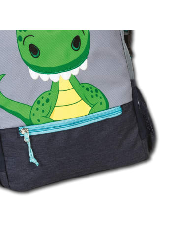 Fabrizio Polyester, recycelt Kinderrucksack, Fabrizio Rucksack grau ca. 32cm