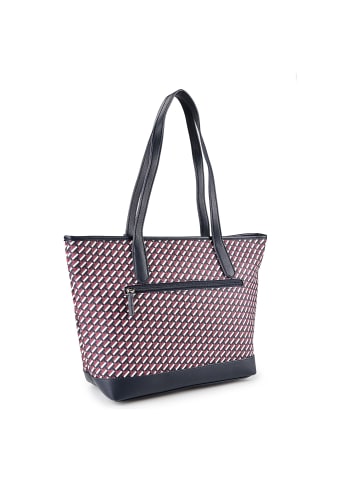 Tom Tailor Xenia Shopper Tasche 43 cm printed blue