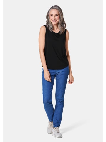 GOLDNER Komfort-Top mit Doppel-Front in schwarz
