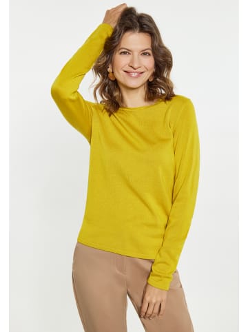 Usha Damen Pullover in Limonengelb