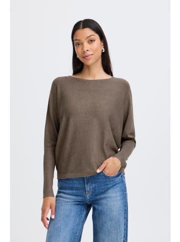b. young Langarm BYMMORLA Loose fit in Walnut Melange