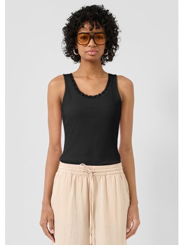 QS T-Shirt in 9999_schwarz