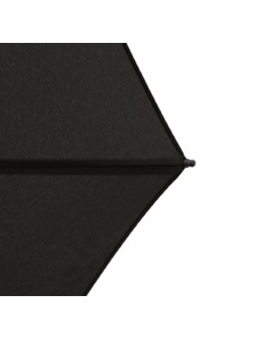 Knirps Schirm für Damen in schwarz