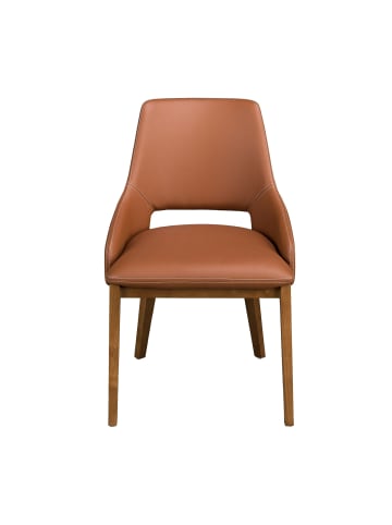 Angel Cerdá Stuhl 4156 in Braun/Walnuss – (B)54 x (H)83 x (T)61 cm